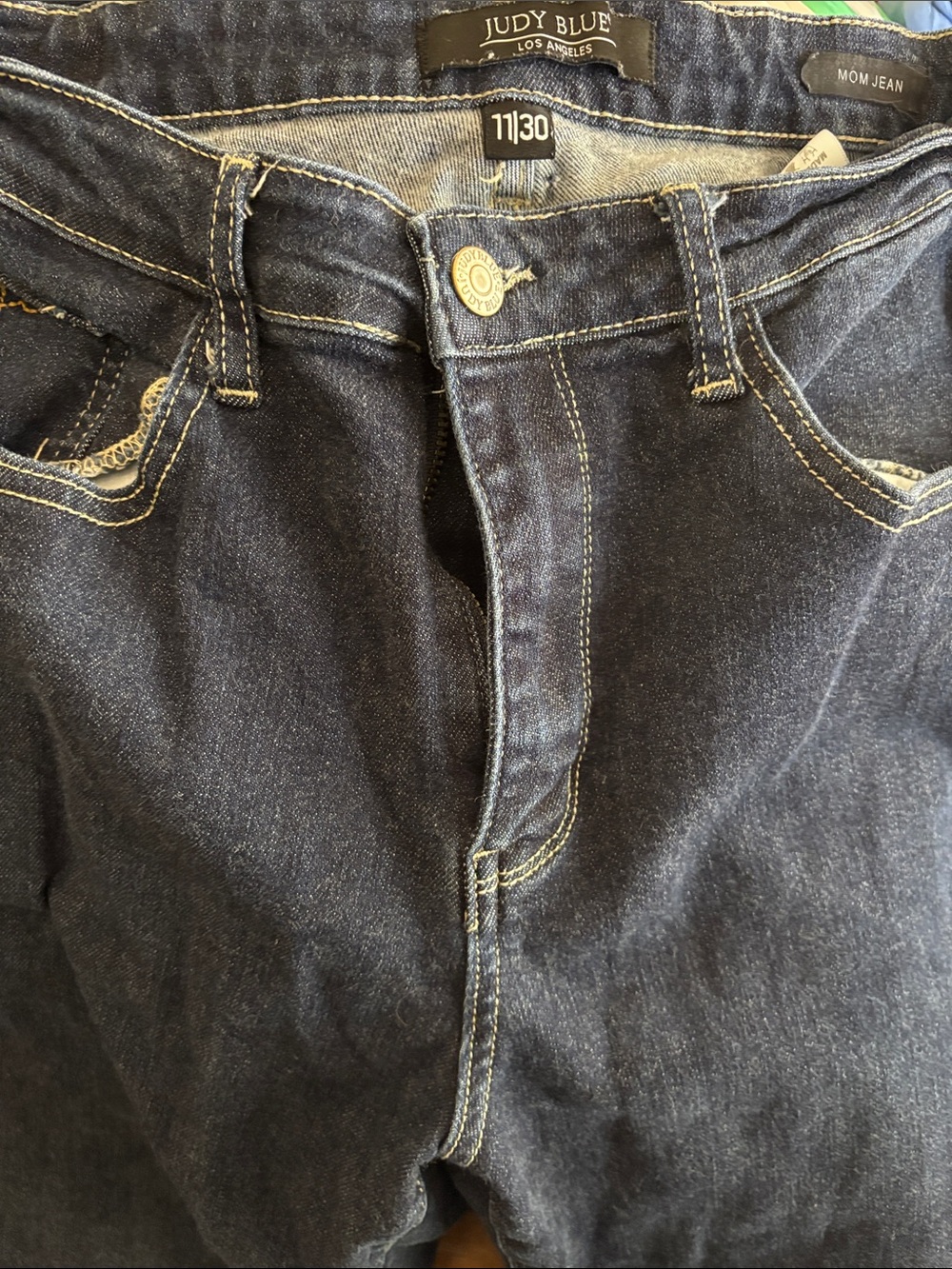 Judy Blue Dark Navy Mom Jeans